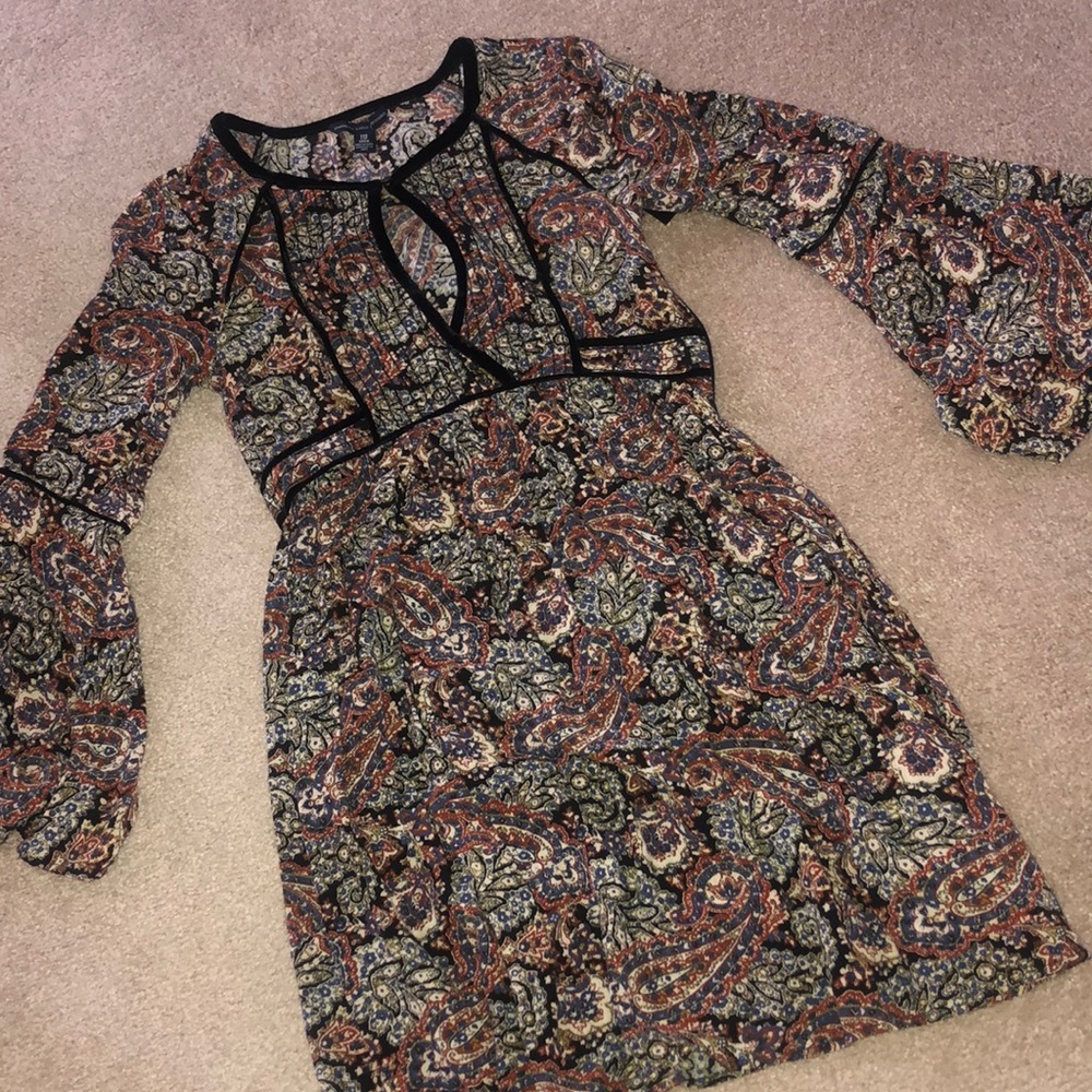 Paisley Print American Eagle Dress